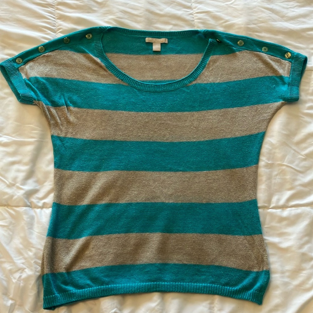 Blue & Gray shortsleeved shirt